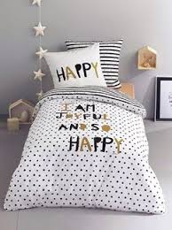 Mit diesen geschenken liegst du voll. Kinderbettbezug Und Kissenbezug Happy Night Bettwasche Kinder Kinderschlafzimmer Bettwasche 140x200