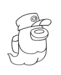 Once dead, the among us characters become ghosts. Tranh To Mau Hon Ma Trong Among Us Min Online Coloring Pages
