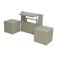 Find durable tables and chair sets for your events. Buy Amara Outdoors Outdoor Foldable Table And Chair Set Grey Amara