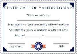 Struggling to find the right gift? 10 Best Valedictorian Award Certificate Templates Free To Download Edit And Print Template In 2021 Awards Certificates Template Valedictorian Certificate Templates