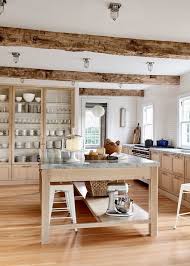 House Tour Modern Neutrals Fill A Family S Hampton Home Coco Kelley Rustic Farmhouse Kitchen Classic Kitchens Rustic Kitchen