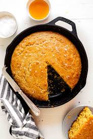 Course cornmeal (the kind used to make polenta) technically works here, but the texture of the finished product will be somewhat gritty. Healthy Skillet Cornbread Naturally Sweetened Low Fat Zestful Kitchen