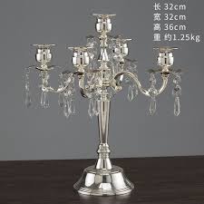 European Candle Holder Three Head Five Table Dining Table Wedding Retro Restaurant Romantic Candlelight Dinner Props Home Decoration T Romantic Candle Light Dinner Home Decor Dining Table