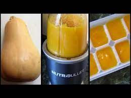 Once it is boiling, add the squash and let it boil for six to eight minutes or until it is soft. How To Make Store Homemade Butternut Squash Puree Baby Food Youtube