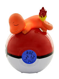 Charmander Poke Ball Light Up Figurine Alarm Clock Teknofun Usa