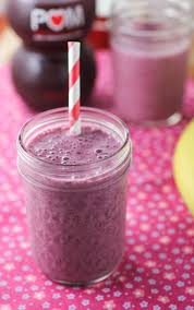 Blueberry Pomegranate And Flaxseed Smoothie Flaxseed Smoothie Smoothie Recipes Smoothie Drinks