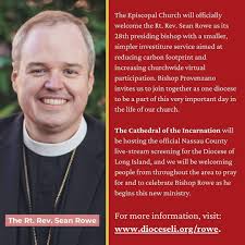 Investiture of the Rt. Rev. Sean Rowe as the 28th Presiding Bishop of the  Episcopal Church, 50 Cathedral Ave, Garden City, NY 11530-4435, United  States, 2 November 2024