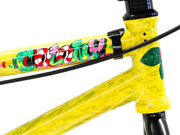 Looking for something different to build regarding style and something flatland specific i landed on this frame while searching for something else, ideas came from all directions during the build phase but ultimately i decided to go. Colony Bikes Sweet Tooth Pro 2021 Bmx Bike Yellow Storm Kunstform Bmx Shop Mailorder Worldwide Shipping
