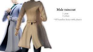 Male Raincoat DL by Stylc on DeviantArt