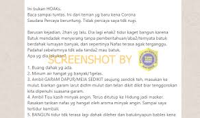 Trong đó, 2 trường hợp phải sử dụng phương pháp tim phổi nhân tạo (ecmo). Salah Campuran Garam Dan Air Hangat Mampu Hilangkan Virus Corona Hoax Buster Covid19 Go Id