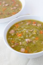 Ham And Split Pea Soup Made From Leftover Holiday Ham Recipe Split Pea Soup Recipe Leftover Ham Recipes Pea Soup