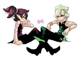 How to draw in splatoon 2 nintendo switch weapons octoling boy marie books a guns characters inkling girl. I Have Been Thinking This For A While And I Have Decided To Draw The Squid Brothers From Today Onwards Time For A Change Squid Sisters Know Your Meme