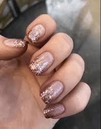 But what if you want to decorate your nails? Glitter Holiday Nail Ideas For 2019 Gold Glitter Nails Stylish Nails Holiday Nails
