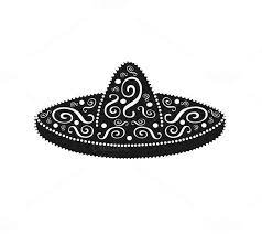 Sombrero Mexican Ornament Vector Concert Poster Design Sombrero Mexican