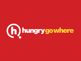 Geraldine tan, andrea limjoco, christie way. Logo Hungrygowhere Stewords Riverboat