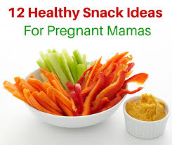 If you want a snack, there are lots of healthier options. 10 Healthy Snacks For Pregnant Mamas Michelle Marie Fit
