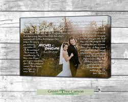Wedding Song Lyric First Dance Song Anniversary Canvas Art Gift For Bride From Groom Wedding Vow Art Paper Anniversary Gift For Husband Wedding Vow Art Anniversary Canvas Wedding Canvas