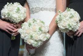 Save 70% on bridesmaid bouquets when you order through bunchesdirect canada. Elegant White 3 Wedding Bouquets In Riverside Ca Willow Branch Florist Of Riverside
