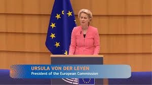So this part must be a good, no, great one. State Of The Union Address By President Von Der Leyen