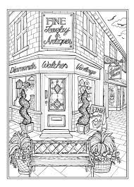 Pypus is now on the social networks, follow him and get latest free coloring pages and much more. Creative Haven Main Street Coloring Book Creative Haven Coloring Books Teresa Goodridge Amazon De Bucher