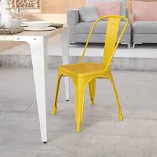 1547 results for yellow outdoor furniture. Amazon Com Flash Furniture Commercial Grade Yellow Metal Indoor Outdoor Stackable Chair Furniture Decor