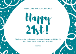 From photo focused to fancy fonts, our 21st birthday cards celebrate this major milestone with style and flexibility. Page 6 Free Custom Printable Birthday Card Templates Canva