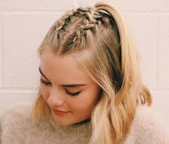 5 Quick And Easy Braids You Ll Want To Try This Weekend College Fashionista Braids For Short Hair Easy Braids Cool Braid Hairstyles