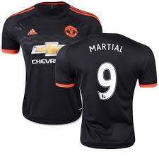 The 2020 bohemian fc third shirt is blue with tonal blue stripes running down the front of the jersey. Men S 9 Anthony Martial Manchester United Fc Jersey 15 16 England Football Club Adidas Replica Red Third Soccer Short Shirt