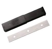 Lames en acier inoxydable pour Grattoir a Vitres haut de ...