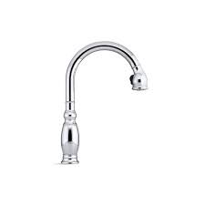 The larger faucet is the k690. Kohler Vinnata Single Hole Or Three Hole Kitchen Sink Faucet W Vibrant Brushed Nickel 690 Bn Rona