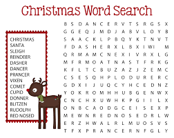 Peppa pig and the lost christmas list listen and colour worksheet. 5 Best Printable Christmas Word Search Worksheets Adult Printablee Com