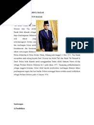 Sejarah & latar belakang nafas. Sumbangan Tun Abdul Razak
