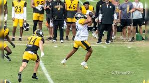 Connor Heyward Believes He's Steelers Fans' New 'Scapegoat' As Cam's Little  Brother - Steelers Depot