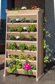 Grow 50 plants in just 4.5 sqft. Yardcraft Cedar Vertical Garden Reviews Wayfair