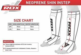 rdx neoprene gel shin instep pads mma leg foot guards muay