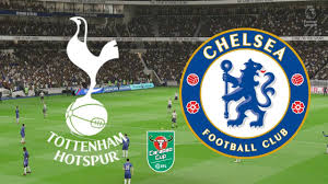 Tottenham celebrate their penalty shootout victory over london rivals chelsea credit: Carabao Cup 2019 Tottenham Vs Chelsea 1st Leg 08 01 19 Fifa 19 Youtube
