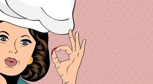 Pop art woman cook Stock Vector by ©ClaudiaBalasoiu 42906013