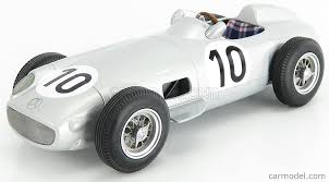 Juan manuel fangio, unlike most later formula one drivers, started his racing career at a mature age and was the oldest driver in many of his races. I Scale 118000000012 Scale 1 18 Mercedes Benz F1 W196 N 10 2nd British Gp Juan Manuel Fangio 1955 World Champion Silver