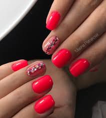 The 25 best coral nail designs ideas on pinterest. Bright Summer Nails Neon Nail Polish Neon Nails Coral Nail Polish Dubai Khalifa