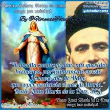 Hoy los Sacerdotes del Sagrado Corazón de Jesús celebran la #memoria  litúrgica del Beato Juan María de la Cruz quien fue #mártir durante la  persecución desatada en la guerra #civil española. Les