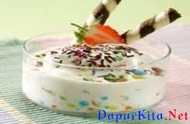 Resep untuk membuat 1760 cone wafer (konelo) ukuran cone : Resep Es Krim Rainbow Resep Resep Es Krim Es Krim
