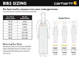 Carhartt 104393 Loose Fit Zip To Thigh Bib Overall Quilt Lined Dungarees