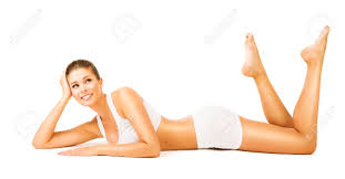 Download and use 10,000+ woman body stock photos for free. Woman Body Schonheit Madchen In Weissen Baumwollunterwasche Junge Lachelnde Modell Die Auf Magen Lizenzfreie Fotos Bilder Und Stock Fotografie Image 43207090