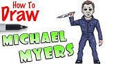 Michael myers is a fictional character from the halloween series of slasher films. How To Draw Michael Myers Halloween Movie Franchise Narrated Easy Step By Step Tutorial Youtube