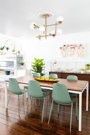 Sugar Cloth Casa Our Dining Room Makeover Reveal Green Dining Chairs Dining Room Makeover Dining Room Small