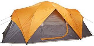 Read on to discover the best 8 person tent available today. Amazonsmile Amazonbasics 4 Person Dome Tent Sports Amp Outdoors Best Tents For Camping Best Family Camping Tents Family Tent Camping