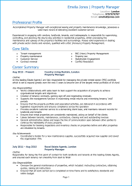 The role is particularly common in large global or multinational organizations where businesses are organized along product lines, customer groups, or geographies. Property Manager Cv Example Guide Land A Top Job