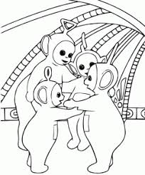 Teletubbies coloring pages to print and color. Teletubbies Free Printable Coloring Pages For Kids
