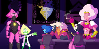 Not the Time, Peridot. (all hail empress pink au) (art by kishinpain) :  rstevenuniverse