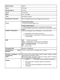 Sejarah kssr tahun 4 peta minda pages 1 32 flip pdf download fliphtml5. Rph Sejarah Tahun 4 Kawasan Tempat Tinggal